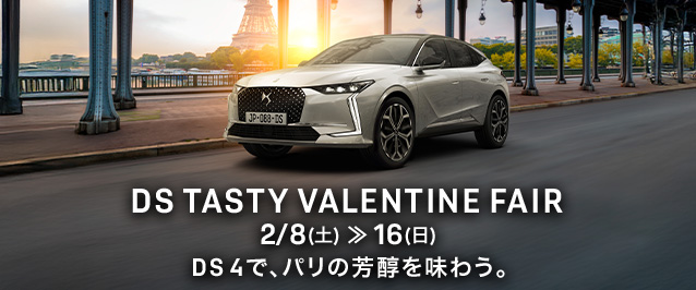 DS TASTY VALENTINE FAIR 　　 ≫ 16(日)まで