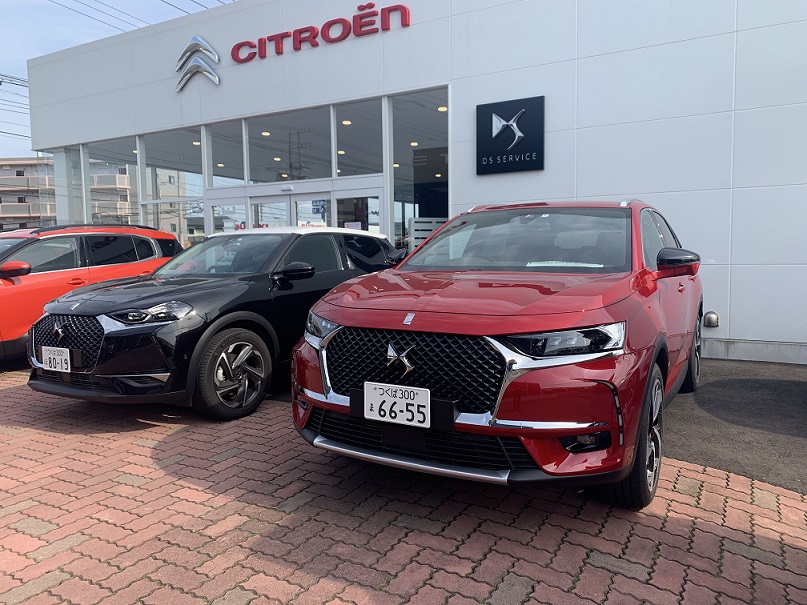 DS7クロスバック試乗車入れ替え