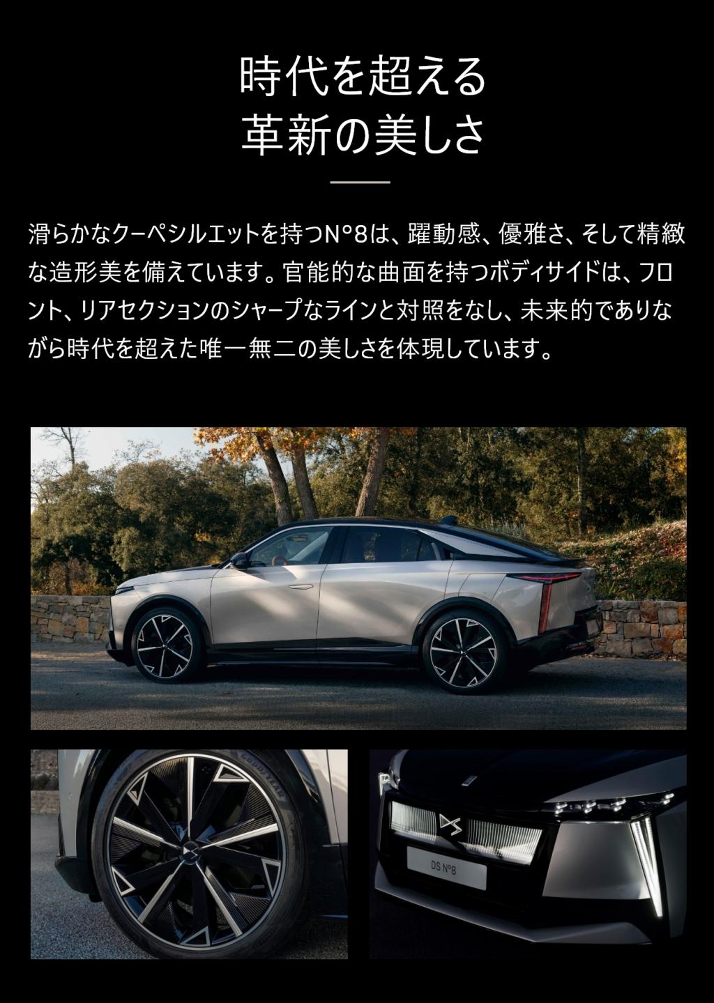 DS N°8 　大きな特徴