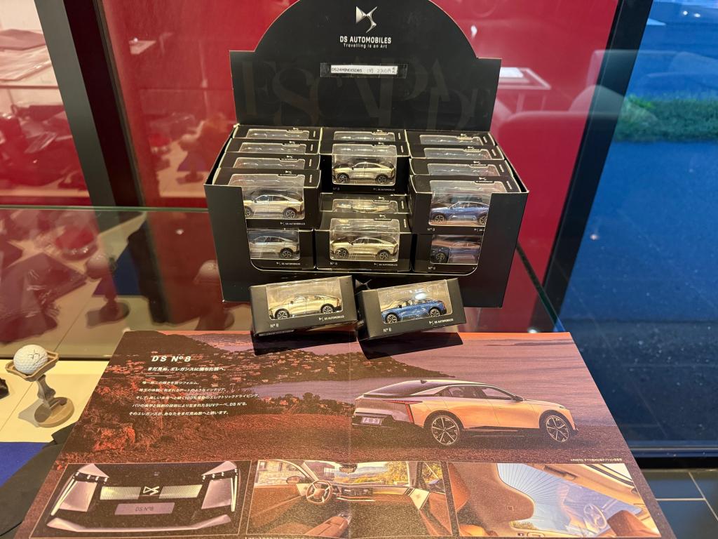 DS №８　1/64スケールのミニチュアカー店内展示中!!